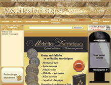 Tablet Screenshot of medaillestouristiques.com